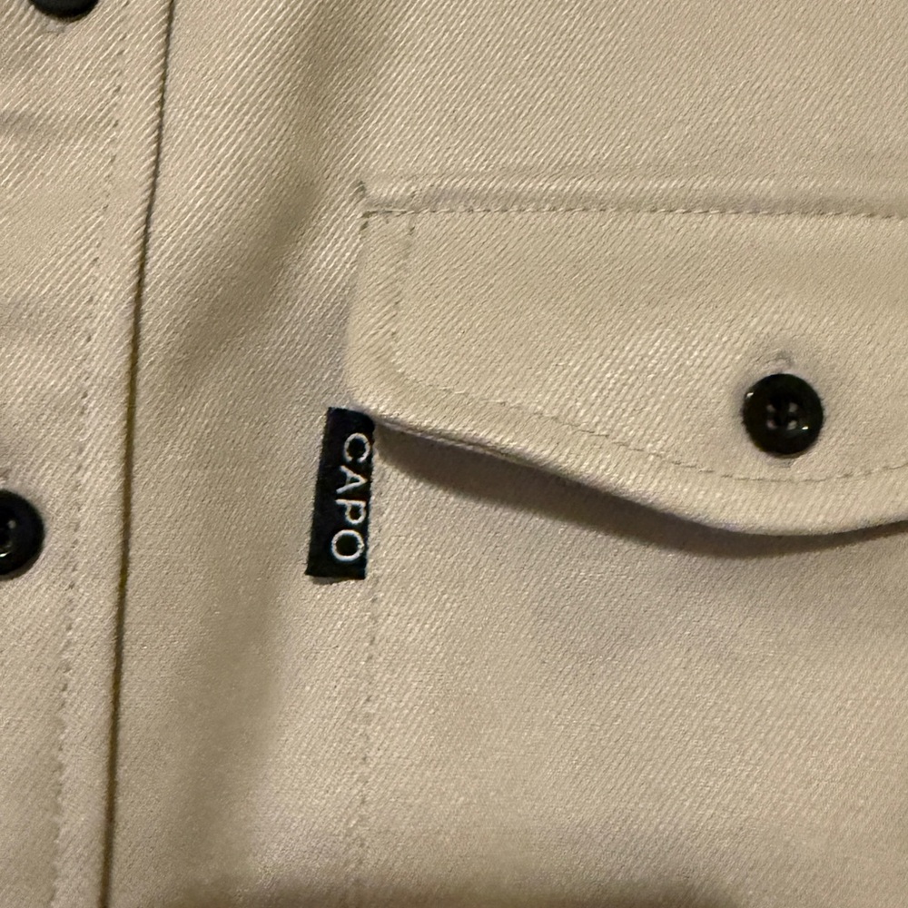 CAPO OVERSHIRT Men’s Size Medium - Picture 2 of 5